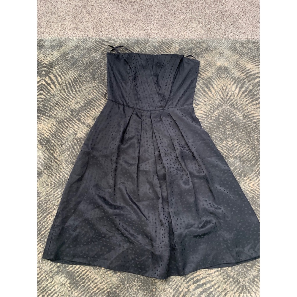 White House strapless dress